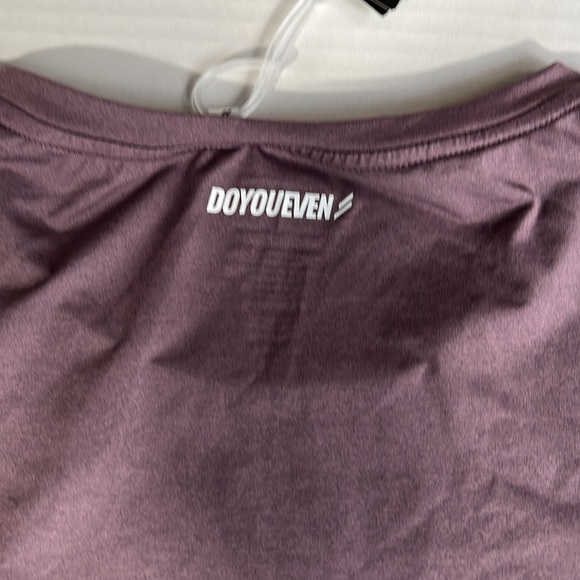 DOYOUEVEN pureMOTION Workout Tank Muscle T shirt in Deep Mauve size XL - Picture 10 of 11